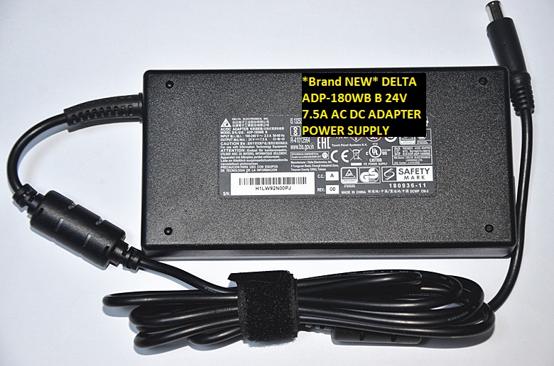 *Brand NEW* DELTA ADP-180WB B 24V 7.5A AC DC ADAPTER POWER SUPPLY